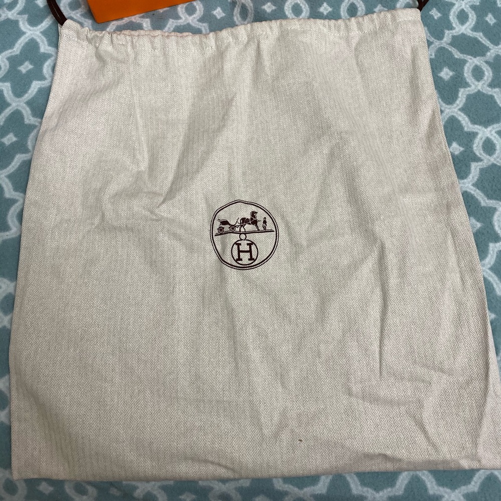 Authentic Hermes Drawstring Dust bag